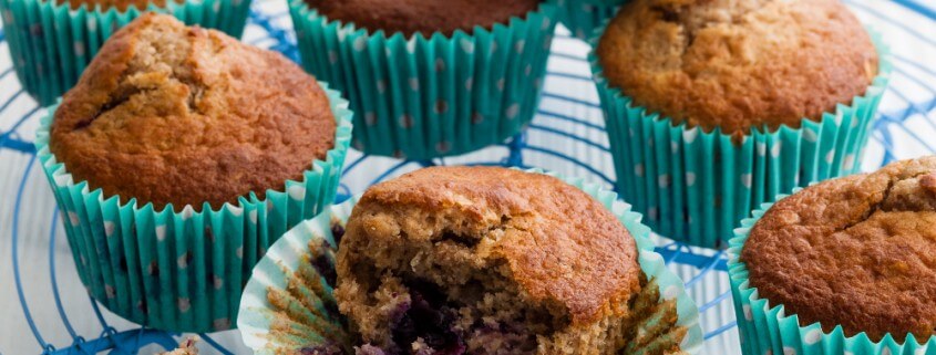 Lemon and Blueberry Muffins