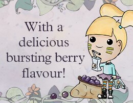 Bess enjoying berry flavour