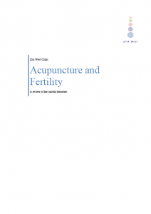 Acupuncture and Fertility Research Review Document