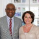 Zita West and Dr George Nduwke