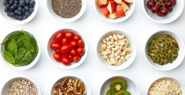bowls of super foods